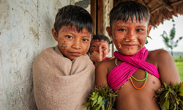 Informieren - Die Yanomami