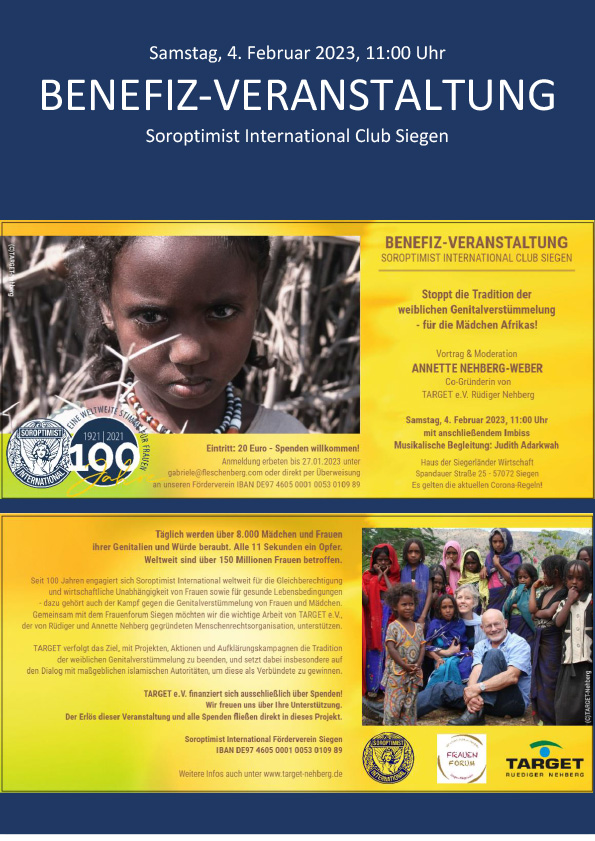 Flyer der Veranstaltung